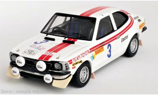 Diecast model cars Toyota Corolla 1/43 Trofeu Levin No.3 Rallye WM Rallye Acropolis 1975 Toyota Corolla 1/43 Trofeu Levin No.3 Rallye WM Rallye Acropolis 1975 diecast model cars