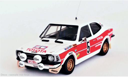 Diecast model cars Toyota Corolla 1/43 Trofeu Levin No.5 Rallye DM Rally Baltic 1977 Toyota Corolla 1/43 Trofeu Levin No.5 Rallye DM Rally Baltic 1977 diecast model cars