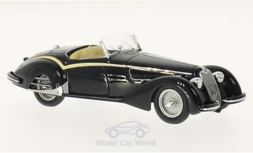 Diecast model cars Alfa Romeo 8C 1/18 TrueScale Miniatures 2900B Loungo Touring Spider black 1938 Alfa Romeo 8C 1/18 TrueScale Miniatures 2900B Loungo Touring Spider black 1938 diecast model cars
