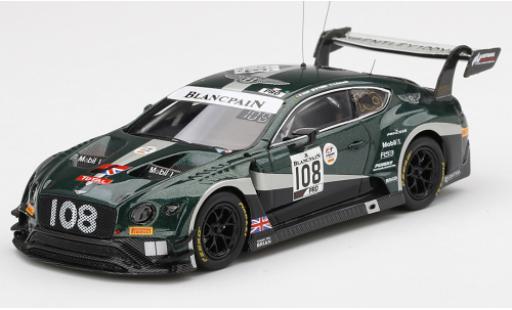 Diecast model cars Bentley Continental 1/43 TrueScale Miniatures GT3 RHD No.108 M-Sport Team 24h Spa 2019 M.Palttala/A.Buncombe/M.Soulet Bentley Continental 1/43 TrueScale Miniatures GT3 RHD No.108 M-Sport Team 24h Spa 2019 M.Palttala/A.Buncombe/M.Soulet diecast model cars