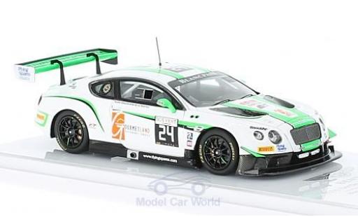 Diecast model cars Bentley Continental T 1/43 TrueScale Miniatures GT3 RHD No.24 Blancpain GT Series 24h Spa 2016 A.Meyrick/T.Onslow-Cole/I.Loggie Bentley Continental T 1/43 TrueScale Miniatures GT3 RHD No.24 Blancpain GT Series 24h Spa 2016 A.Meyrick/T.Onslow-Cole/I.Loggie diecast model cars