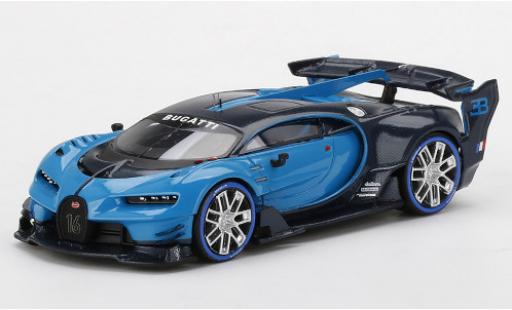 Bugatti Vision 1/43 TrueScale Miniatures Gran Turismo blue diecast model cars