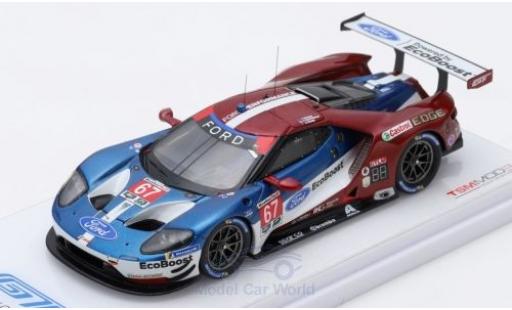 Ford GT 1/43 TrueScale Miniatures No.67 Chip Ganassi Team USA 24h Daytona 2018 R.Briscoe/S.Dixon/R.Westbrook diecast model cars