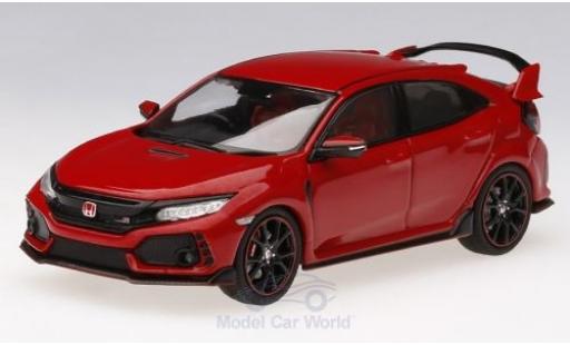 Diecast model cars Honda Civic 1/43 TrueScale Miniatures Type R red RHD 2017 Honda Civic 1/43 TrueScale Miniatures Type R red RHD 2017 diecast model cars