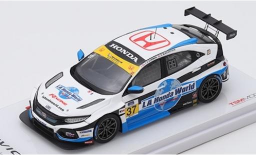 Diecast model cars Honda Civic 1/43 TrueScale Miniatures Type R TCR No.37 LA World Racing 24h Daytona 2019 T.O Gorman/S.Blackstock Honda Civic 1/43 TrueScale Miniatures Type R TCR No.37 LA World Racing 24h Daytona 2019 T.O Gorman/S.Blackstock diecast model cars