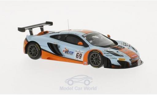 McLaren MP4-12C 1/43 TrueScale Miniatures GT3 No.69 Gulf Racing 24h Spa 2013 A.Carroll/N.Verdonck/R.Bell diecast model cars