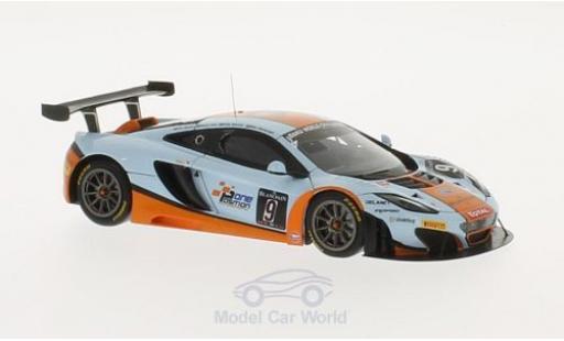 McLaren MP4-12C 1/43 TrueScale Miniatures GT3 No.9 Gulf Racing 24h Spa 2013 M.Wainwright/A.Meyrick/S.Hall diecast model cars