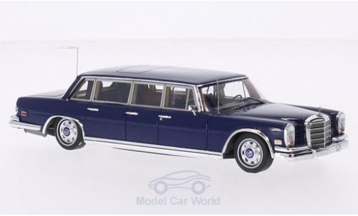 Diecast model cars Mercedes 600 1/43 TrueScale Miniatures (W100) Pullman blue 1969 Elvis Presley Mercedes 600 1/43 TrueScale Miniatures (W100) Pullman blue 1969 Elvis Presley diecast model cars