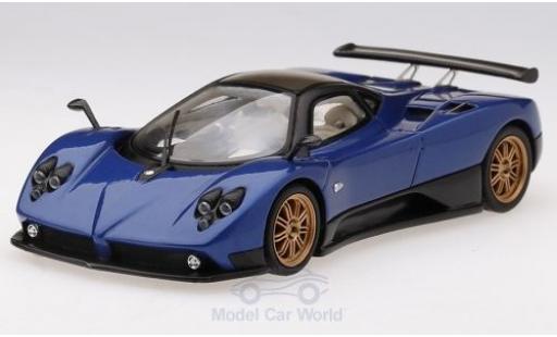 Pagani Zonda 1/43 TrueScale Miniatures F metallic blue 2006 diecast model cars