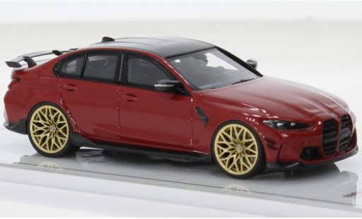 Diecast model cars Bmw M3 1/43 TrueScale Miniatures M-Performance (G80) metallise red foncé Bmw M3 1/43 TrueScale Miniatures M-Performance (G80) metallise red foncé diecast model cars