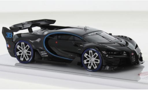Bugatti Vision 1/43 TrueScale Miniatures Gran Turismo black/carbon diecast model cars
