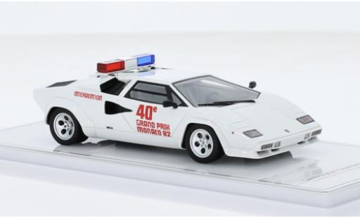 Diecast model cars Lamborghini Countach 1/43 TrueScale Miniatures formule 1 GP Monaco 1982 Lamborghini Countach 1/43 TrueScale Miniatures formule 1 GP Monaco 1982 diecast model cars
