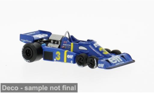 Tyrrell P34 1/87 Brekina Formel 1 1976 Elf #3 J.Scheckter 1:87 diecast model cars