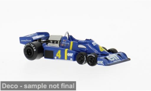 Tyrrell P34 1/87 Brekina Formel 1 1976 Elf #4 P.Depailler 1:87 diecast model cars