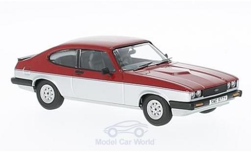 Ford Capri 1/43 Vanguards MK3 1.6 Calypso red/grey RHD diecast model cars