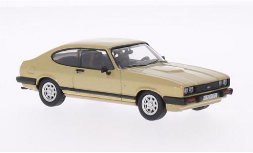 Ford Capri 1/43 Vanguards Mk3 3.0 Ghia gold Allemand Zulassung diecast model cars