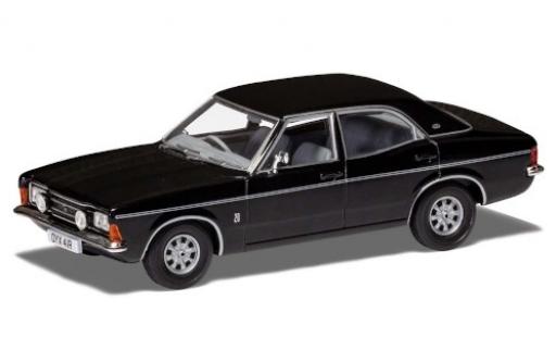 Ford Cortina 1/43 Vanguards Mk3 2000E black/matt-black RHD diecast model cars