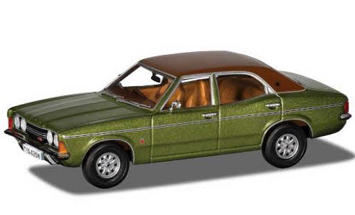 Ford Cortina 1/43 Vanguards MkIII 2.0 GXL metallic green/matt-brown RHD 1973 diecast model cars