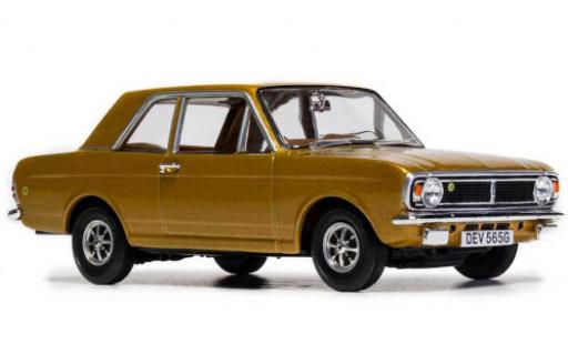 Diecast model cars Ford Lotus 1/43 Vanguards Cortina MkII gold RHD Colin Chapman Ford Lotus 1/43 Vanguards Cortina MkII gold RHD Colin Chapman diecast model cars