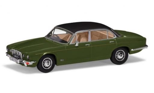 Diecast model cars Jaguar XJ 1/43 Vanguards 12 Series 2 LWB green/matt-black RHD Jaguar XJ 1/43 Vanguards 12 Series 2 LWB green/matt-black RHD diecast model cars