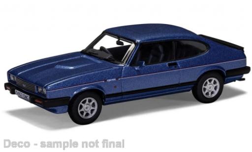 Ford Capri 1/43 Vanguards MK III Injection Special metallise blue clair RHD 1984 diecast model cars
