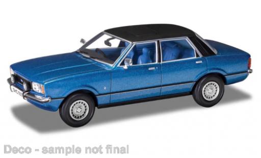 Ford Cortina 1/43 Vanguards MK IV 2.0 Ghia blue/black RHD diecast model cars