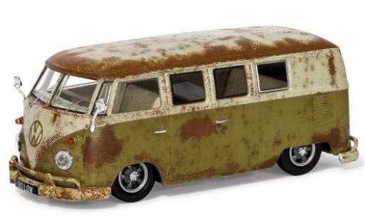 Diecast model cars Volkswagen T1 1/43 Vanguards 1500 (Type 2) green/grey RHD Rat-Look Splitty Volkswagen T1 1/43 Vanguards 1500 (Type 2) green/grey RHD Rat-Look Splitty diecast model cars