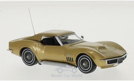 Diecast model cars Chevrolet Corvette C3 1/43 Vitesse (C3) Coupe gold 1969 Chevrolet Corvette C3 1/43 Vitesse (C3) Coupe gold 1969 diecast model cars