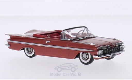 Chevrolet Impala 1959 1/43 Vitesse Convertible metallic red 1959 diecast model cars