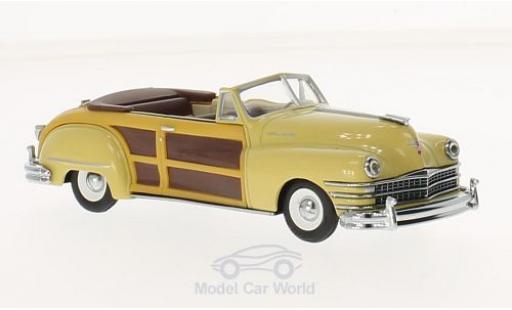 Chrysler Town & Country 1/43 Vitesse yellow diecast model cars
