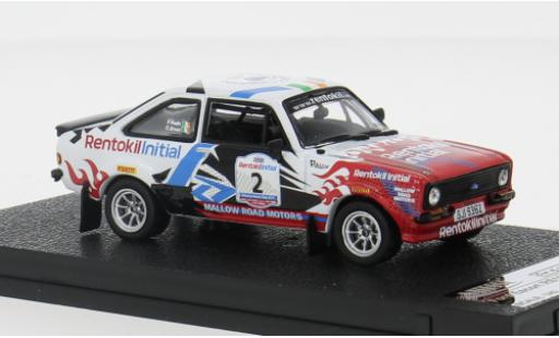 Ford Escort 1/43 Vitesse MKII RS 1800 No.2 Killarney Historic Rally 2019 1:43 diecast model cars