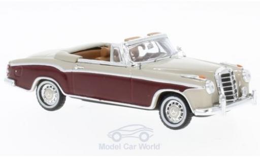 Mercedes 220 SE 1/43 Vitesse SE Cabriolet beige/red 1958 diecast model cars