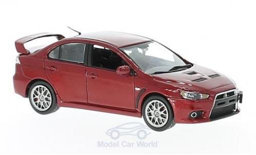 Diecast model cars Mitsubishi Lancer 1/43 Vitesse Evo X Final Edition metallic red Mitsubishi Lancer 1/43 Vitesse Evo X Final Edition metallic red diecast model cars