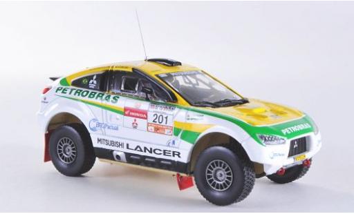 Diecast model cars Mitsubishi Racing Lancer 1/43 Vitesse No.201 Rally dos Sertoes 2012 G.Spinelli/H.Youssef Mitsubishi Racing Lancer 1/43 Vitesse No.201 Rally dos Sertoes 2012 G.Spinelli/H.Youssef diecast model cars