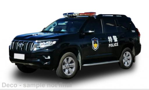 Toyota Land Cruiser 1/43 Vitesse Prado Beijing Police (SWAT) 2018 diecast model cars