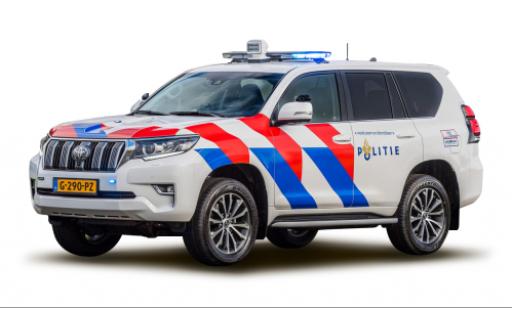 Toyota Land Cruiser 1/43 Vitesse Prado Politie (NL) 2018 diecast model cars