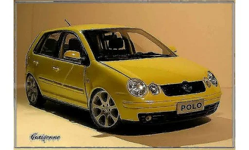 Volkswagen Polo Base 1/18 Anson jantes mercedes diecast model cars