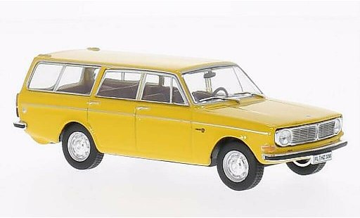 Volvo 145 Base 1/43 WhiteBox yellow 1973 diecast model cars