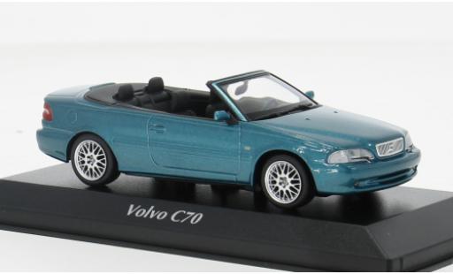 Volvo C70 1/43 Maxichamps Cabriolet blau 1:43 diecast model cars