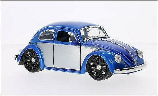 Volkswagen Beetle Base 1/24 Jada Toys (Kafer) Tuning blue/grey 1959 diecast model cars