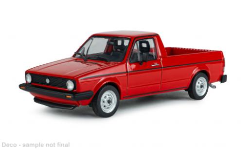 Diecast model cars Volkswagen Caddy MK I rot 1982 1/43 Solido