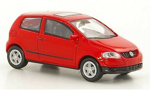 Volkswagen Fox Base 1/87 Norev red diecast model cars