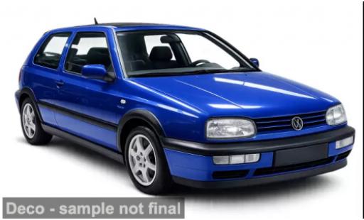 Volkswagen Golf 1/18 Norev GTI blau 1994 1:18 diecast model cars