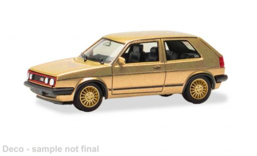 Volkswagen Golf 1/87 Herpa GTI gold 1:87 diecast model cars