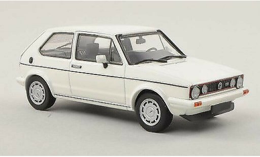 Volkswagen Golf GTI 1/43 Minichamps Pirelli white 1983 diecast model cars