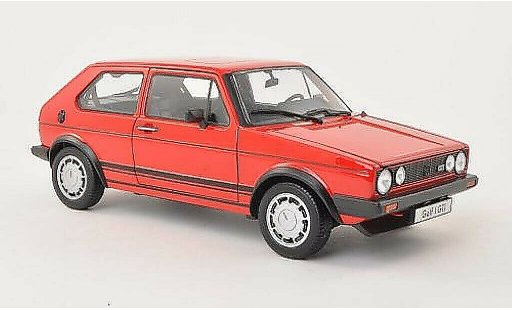 Volkswagen Golf GTI 1/18 Welly red 1982 diecast model cars