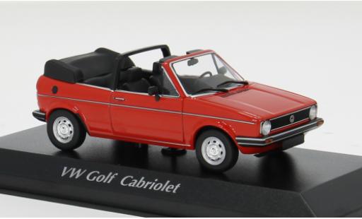 Diecast model cars Volkswagen Golf I rot 1979 1/43 Minichamps