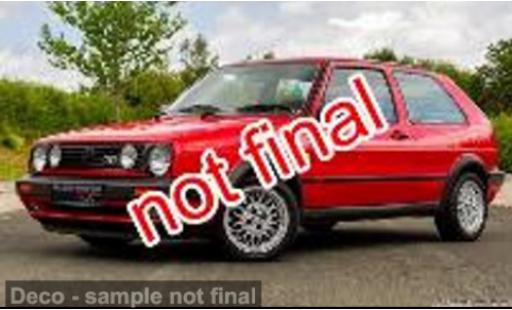 Volkswagen Golf 1/18 Solido II GTI rot 1984 1:18 diecast model cars