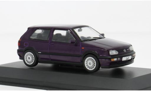 Volkswagen Golf 1/43 Solido MKIII VR6 lila 1994 1:43 diecast model cars