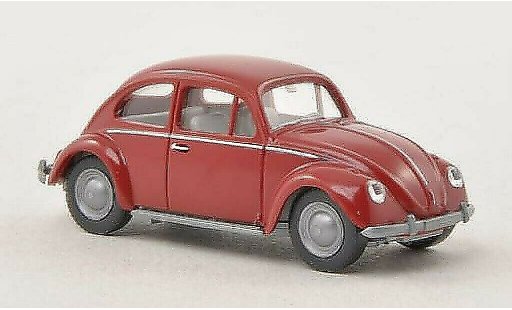 Volkswagen Kafer Base 1/87 Wiking 1200 red diecast model cars